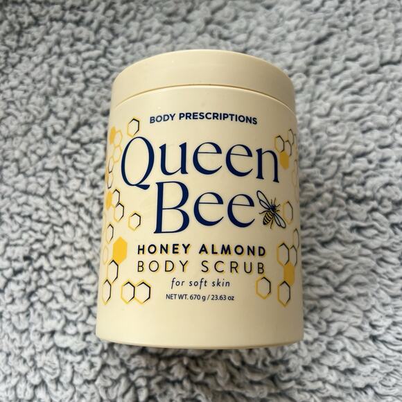 Body Prescriptions Honey Almond Queen Bee Body Scrub NEW - Picture 3 of 6